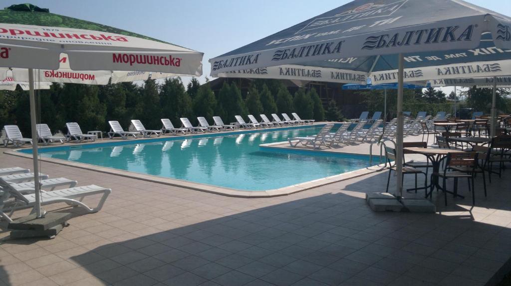 Panska Hata Hotel Nyzhnya Khortytsya Bagian luar foto