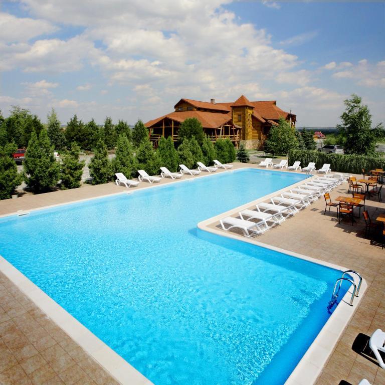 Panska Hata Hotel Nyzhnya Khortytsya Bagian luar foto